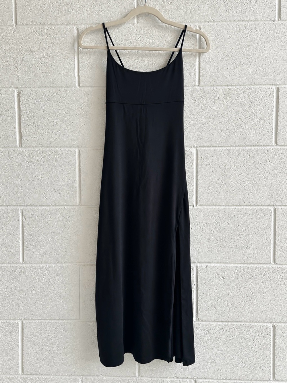 Aritzia Black Midi Dress